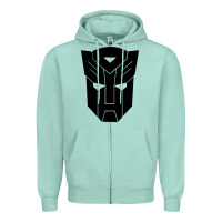 Seafoam transformer Zipper Hoodie - linhVisuals