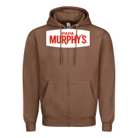 Chestnut papa murphy's Zipper Hoodie - linhVisuals