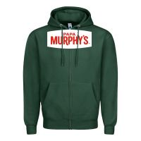 Sports Green papa murphy's Zipper Hoodie - linhVisuals