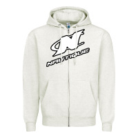 Oatmeal Heather Nautique Boats Zipper Hoodie - linhVisuals
