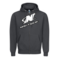 Smoke Nautique Boats Zipper Hoodie - linhVisuals