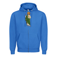 True Royal san judas Zipper Hoodie - JahusDesignShop