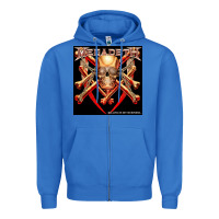 True Royal Megadeath Chains Zipper Hoodie - linhVisuals