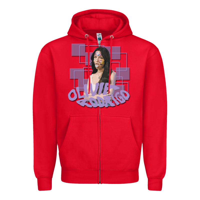 Olivia Rodrigo Zipper Hoodie by linhVisuals | Teevron