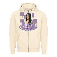 Sandshell olivia rodrigo Zipper Hoodie - linhVisuals