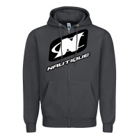 Smoke Nautique Boats Zipper Hoodie - linhVisuals