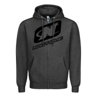 Charcoal Heather Nautique Boats Zipper Hoodie - linhVisuals