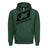 Sports Green Nautique Boats Zipper Hoodie - linhVisuals