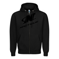 Black Nautique Boats Zipper Hoodie - linhVisuals