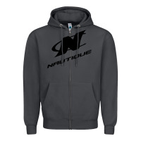Smoke Nautique Boats Zipper Hoodie - linhVisuals