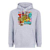 Heather Grey taco tribe Heavyweight Hoodie - RanaPortraitStore