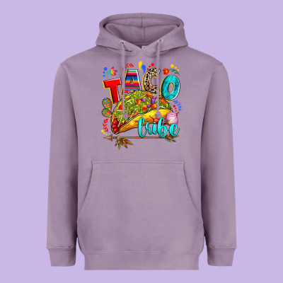 Taco Tribe Heavyweight Hoodie Designed By Ranaportraitstore