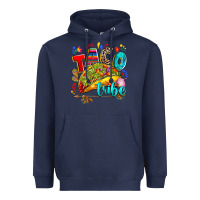 Navy taco tribe Heavyweight Hoodie - RanaPortraitStore