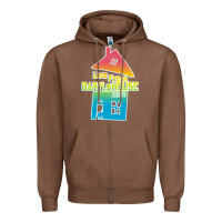 Chestnut live from daryl house Zipper Hoodie - linhVisuals
