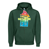 Sports Green live from daryl house Zipper Hoodie - linhVisuals