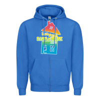 True Royal live from daryl house Zipper Hoodie - linhVisuals