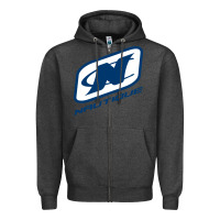 Charcoal Heather Nautique Boats Zipper Hoodie - linhVisuals