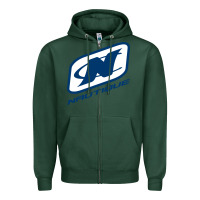 Sports Green Nautique Boats Zipper Hoodie - linhVisuals