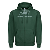Sports Green Nautique Boats Zipper Hoodie - linhVisuals