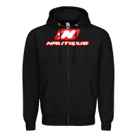 Black Nautique Boats Zipper Hoodie - linhVisuals