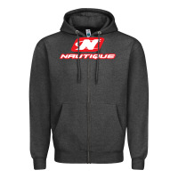 Charcoal Heather Nautique Boats Zipper Hoodie - linhVisuals