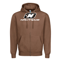 Chestnut Nautique Boats Zipper Hoodie - linhVisuals