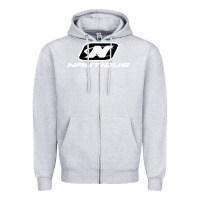Heather Grey Nautique Boats Zipper Hoodie - linhVisuals