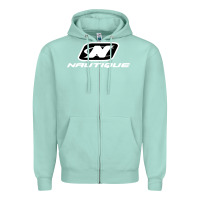 Seafoam Nautique Boats Zipper Hoodie - linhVisuals