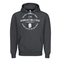 Hadrians Wall Path England Wales Hikes Tank Top Zipper Hoodie | Teevron