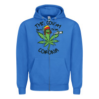 True Royal Funny Weed Leaf Zipper Hoodie - linhVisuals