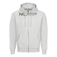 Dove Grey The northern kentucky university Zipper Hoodie - linhVisuals