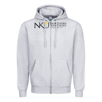 Heather Grey The northern kentucky university Zipper Hoodie - linhVisuals