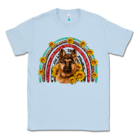 Dusty Blue german shepherd rainbow Classic Tee - Artiststas