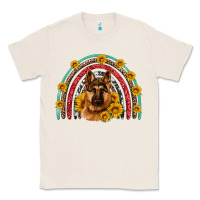 Natural german shepherd rainbow Classic Tee - Artiststas