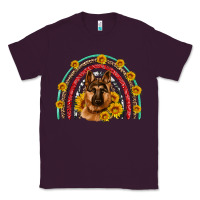 Plum german shepherd rainbow Classic Tee - Artiststas