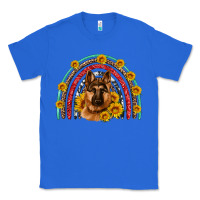 True Royal german shepherd rainbow Classic Tee - Artiststas