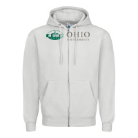Dove Grey The ohio university Zipper Hoodie - linhVisuals