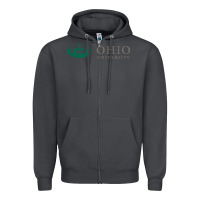 Smoke The ohio university Zipper Hoodie - linhVisuals