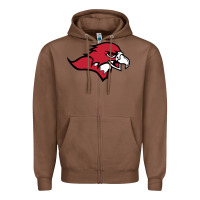 Chestnut benedictine, mesa, college Zipper Hoodie - linhVisuals