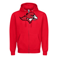 Red benedictine, mesa, college Zipper Hoodie - linhVisuals