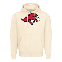 Sandshell benedictine, mesa, college Zipper Hoodie - linhVisuals