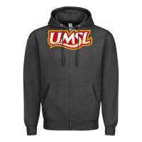 Charcoal Heather umsl tritons Zipper Hoodie - linhVisuals