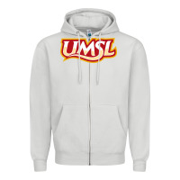 Dove Grey umsl tritons Zipper Hoodie - linhVisuals