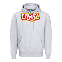 Heather Grey umsl tritons Zipper Hoodie - linhVisuals