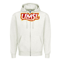 Oatmeal Heather umsl tritons Zipper Hoodie - linhVisuals