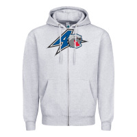 Heather Grey unc asheville bulldogs Zipper Hoodie - linhVisuals