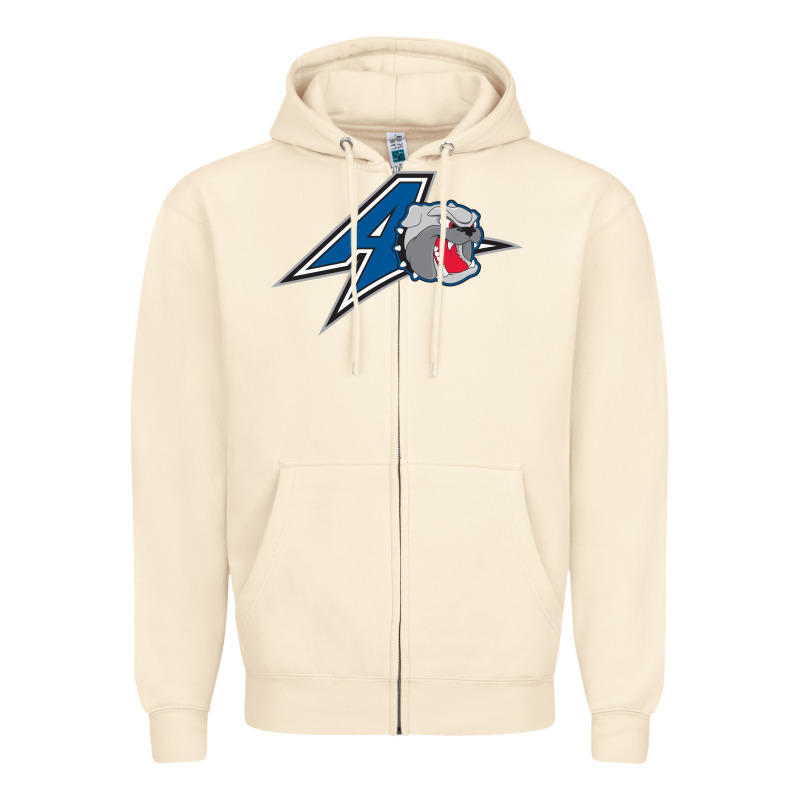Unc Asheville Bulldogs Zipper Hoodie by linhVisuals | Teevron