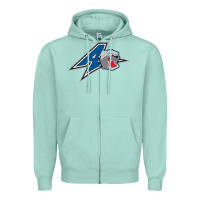 Seafoam unc asheville bulldogs Zipper Hoodie - linhVisuals