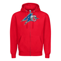 Red unc asheville bulldogs Zipper Hoodie - linhVisuals