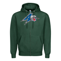 Sports Green unc asheville bulldogs Zipper Hoodie - linhVisuals